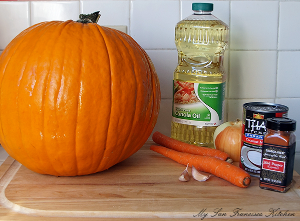 pumpkin soup ingredients