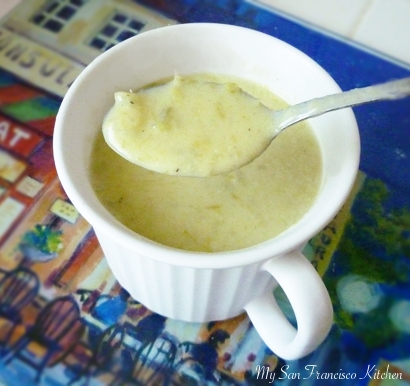 creamy asparagus soup