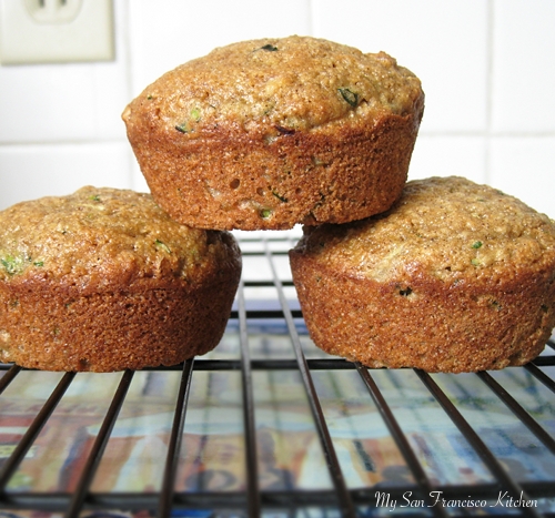 whole wheat zucchini muffins