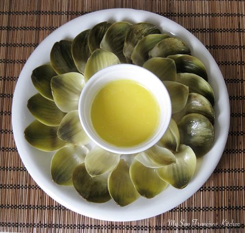 Artichokes And Hollandaise