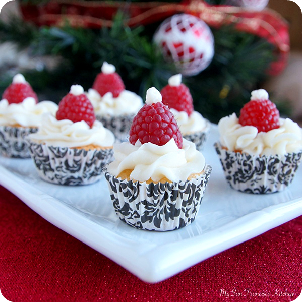 Mini Angel Food Cake in a Loaf Pan - Dessert for Two