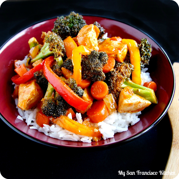 chicken stir-fry